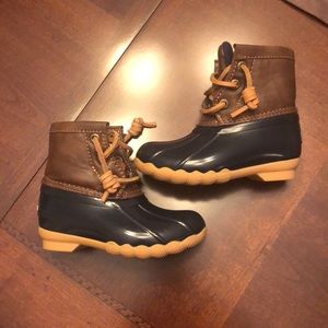 Sperry toddler Size 6 Saltwater boots